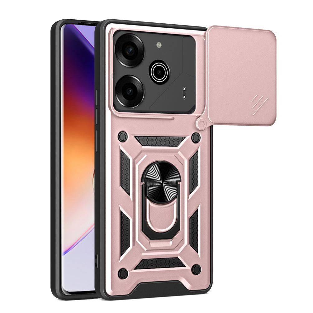 Защитный чехол для камеры Tecno POVA 6 Pro Pova6 TECNO POVA 5 Armor Hybrid Ring Back Cover
