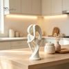 Креативные украшения для комнаты 3D-печатная абстрактная скульптура Мыслителя, Современная минималистичная статуэтка человеческой фигуры, Ручная работа, Художественные статуи, Искусство для дома