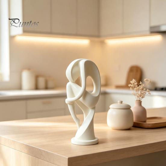 Креативные украшения для комнаты 3D-печатная абстрактная скульптура Мыслителя, Современная минималистичная статуэтка человеческой фигуры, Ручная работа, Художественные статуи, Искусство для дома