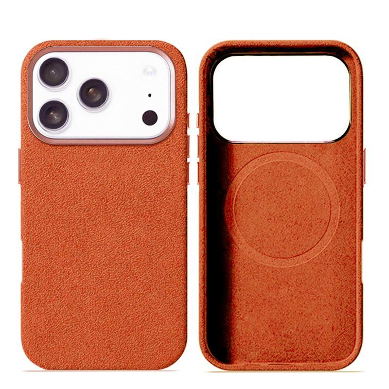Alcantara Magnetic Phone Case IPhone 17 Pro 18 Max 16