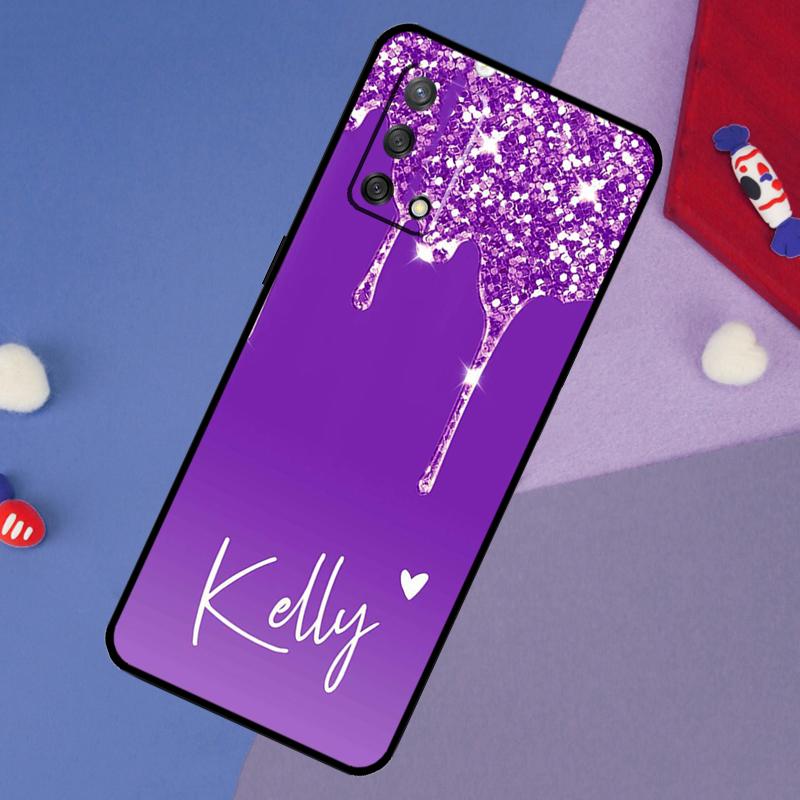 Персонализированный глянцевый блестящий чехол для OPPO A57S A54S A96 A76 A16 A5 A9 A53 A15 A17 A18 A58 A78 A98 A52 A72 A54 A74 A94