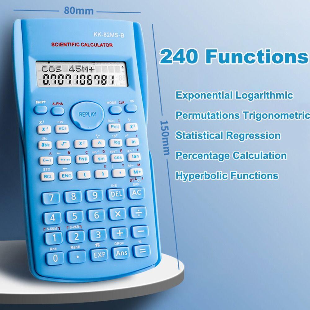Стандартный функциональный калькулятор 2-строчные математические калькуляторы для студента и учителя