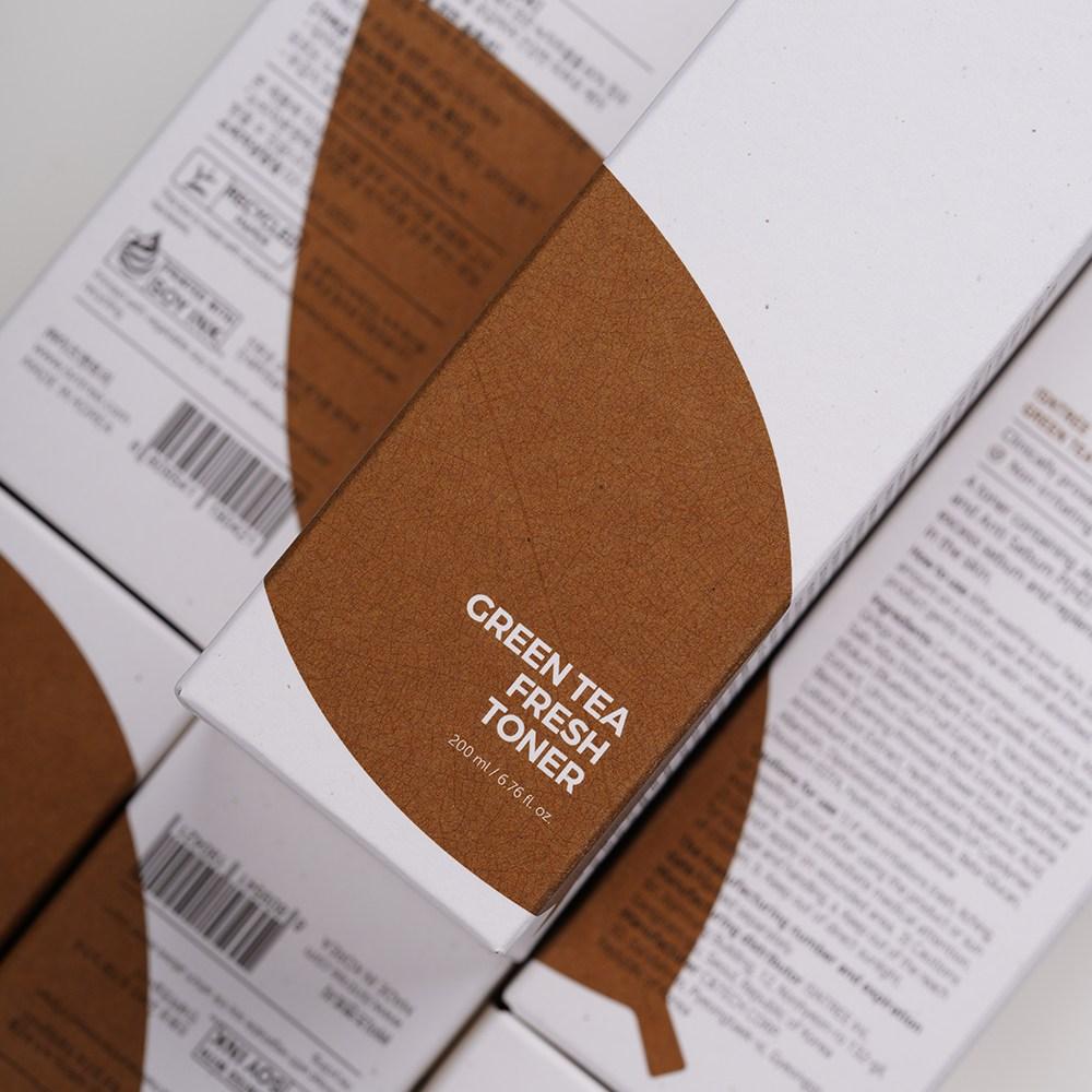 d'Alba Green Tea Fresh Toner, 200ml, 2 Units