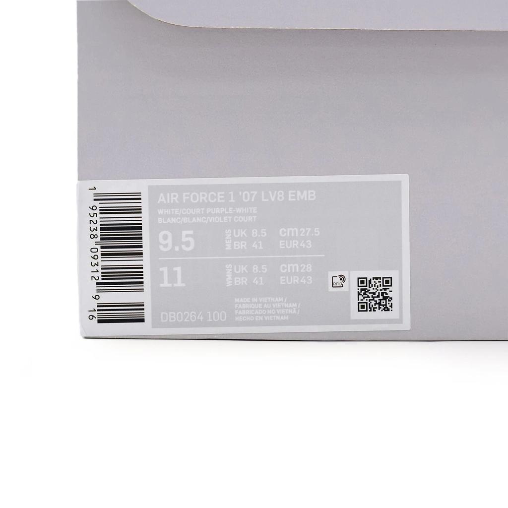 DB0264-100 Nike Air Force 1 Low Sports Specialties Белый Фиолетовый Красный (Мужской)