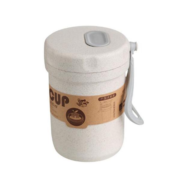 Детский ланч-бокс, коробка для супа, герметичный, герметичный, экологически чистый круглый контейнер для еды, ланч-бокс для микроволновой печи