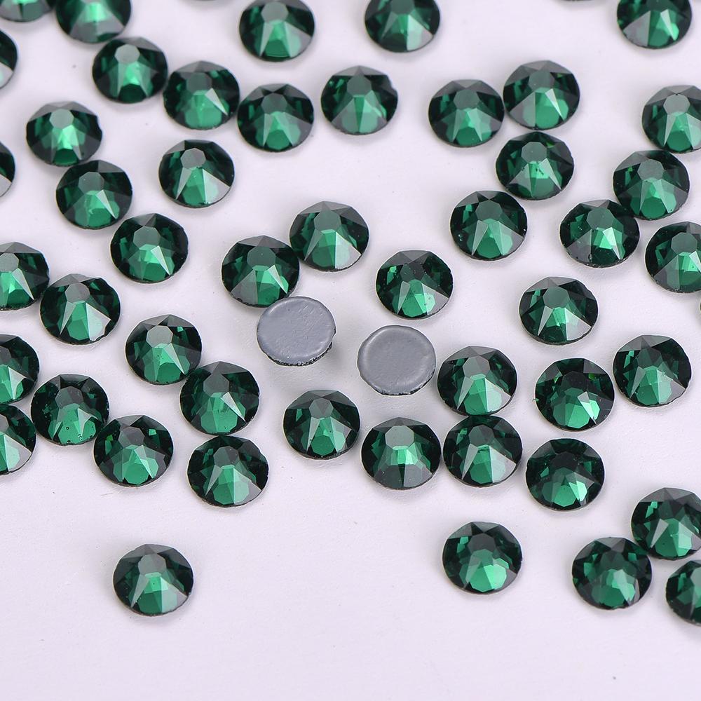 Strass Sewing Fabric Crystal Garment Hotfix Diamond Rhinestone Small Clear Flatback 70 Colors AB 8 Big and 8 Glass