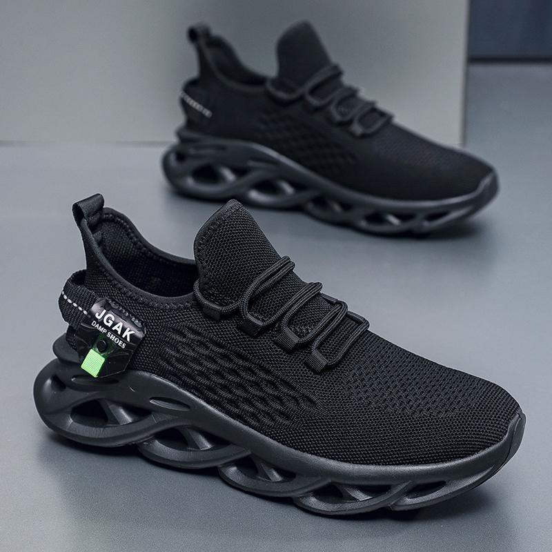 Мужская обувь большого размера, легкая, дышащая сетчатая обувь, мужские кроссовки, беговые кроссовки, теннис, спорт, мужская обувь