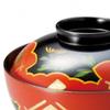 Lacquerware with Genuine Made in Japan J-kitchens Bowl, Wooden, Hand-painted, Lacquer, PID-526639,