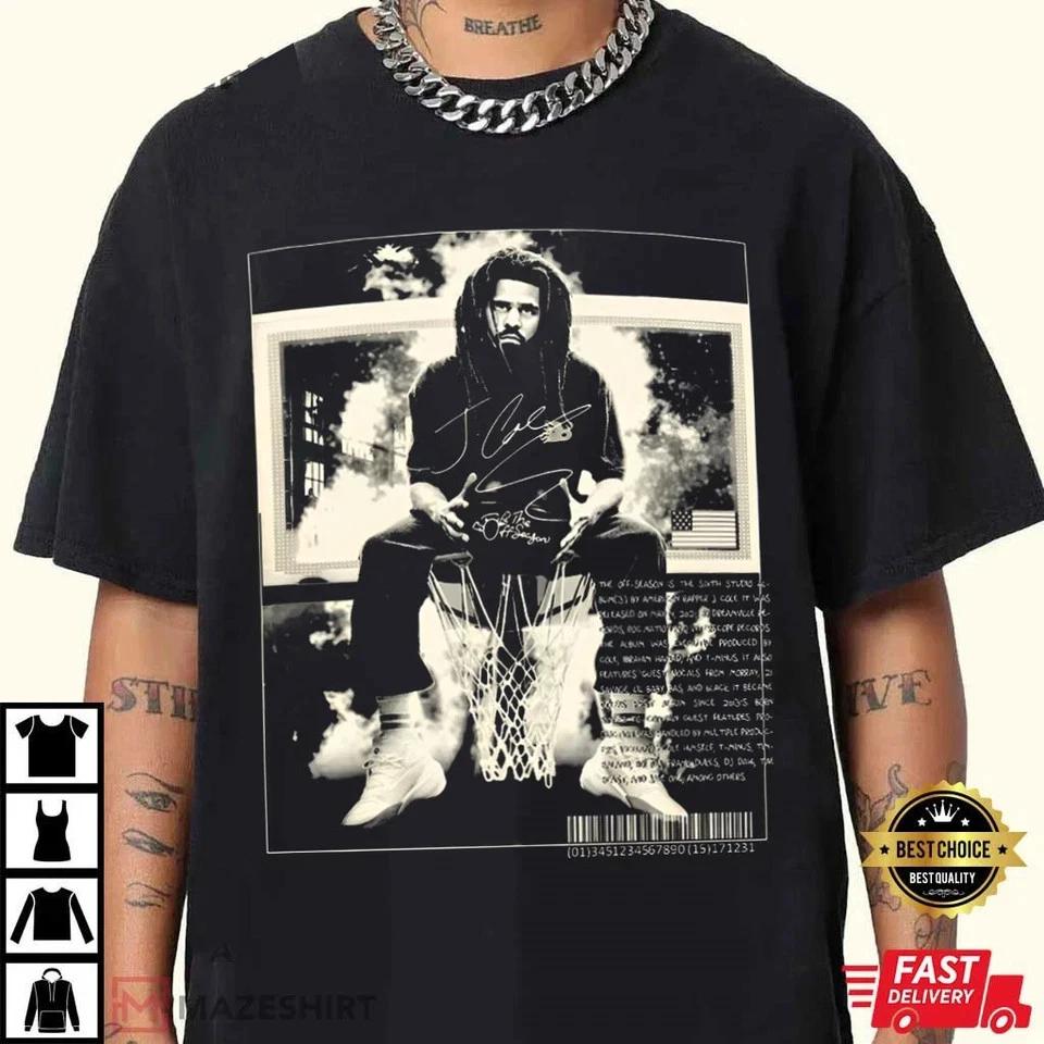 Cole Merch Blur Tour 2024 T-Shirt S-5XL