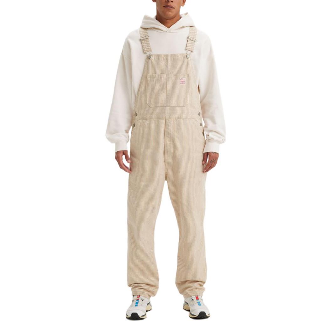 Levis Redtab™ Loose Comfortable Simple Multi-Pocket Overalls Men Overalls Beige 79107-0019