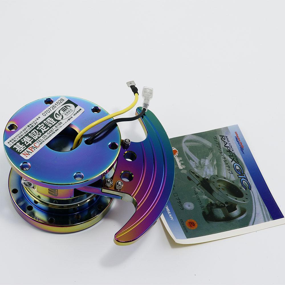 Новый High WORKS BELL GTC Наклонный гоночный руль Быстросъемный ступичный адаптер Съемный корпус Комплект рулевой колонки