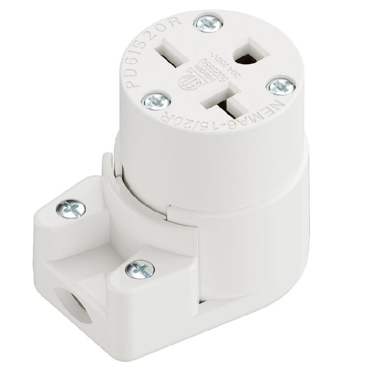Нейлоновая электрическая розетка NEMA 6 15R 20R, 250 В, 15 А, 20 А, для мощных устройств