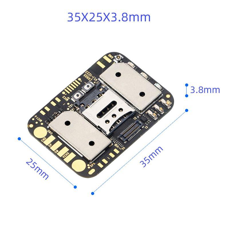 Мини-GPS-трекер ZX905 с 4G-чипом LTE CAT-1, плата PCBA с GPS-модулем, GPS-трекер-монитор против потери для автомобиля