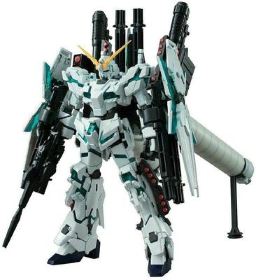 BANDAI SPIRITS HGUC Мобильный доспех Гандам UC Полностью бронированный Единорог Гандам Масштабная пластиковая модель (Режим уничтожения) 1/144 Предварительно окрашенная