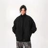 2025 Spring/Autumn Retro American Pilot Bomber Jacket - Deconstructed Short Streetwear Baseball Outerwear