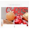 6cm Gold Red Baubles 24pcs Christmas Tree Ornaments Holiday Decorations