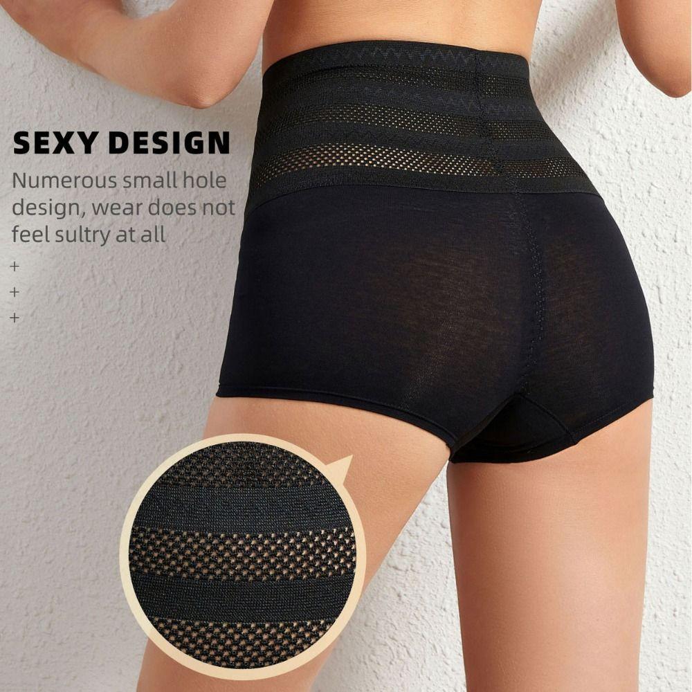 Traceless Postpartum Body Shapers High Waist Seamless Underwear Slimming Underpants Female