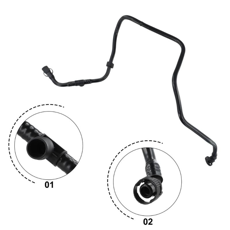 13907595191 Replacement Fuel Gas Tank Hose Auto Accessories Fuel Gas Tank Breather Suction Jet Pump Hose for F02 F06