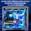 Кабели ARGB 5V 3Pin для синхронизации с ПК 8Pin 24Pin Удлинители RGB-кабелей для БП Гибкая светодиодная лента DIY-набор для блока питания компьютера