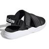 adidas Сандалии 90-х на липучке Повседневные Черный Серый Белый Сандалии 'Черный Серый Белый' Женские EG7647