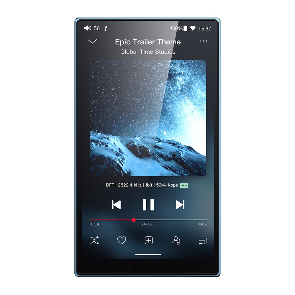 Fiio JM21 Портативный Hi-Res аудиоплеер Lossless MP3-плеер на базе Snapdragon 680 с Bluetooth, WiFi, USB ЦАП