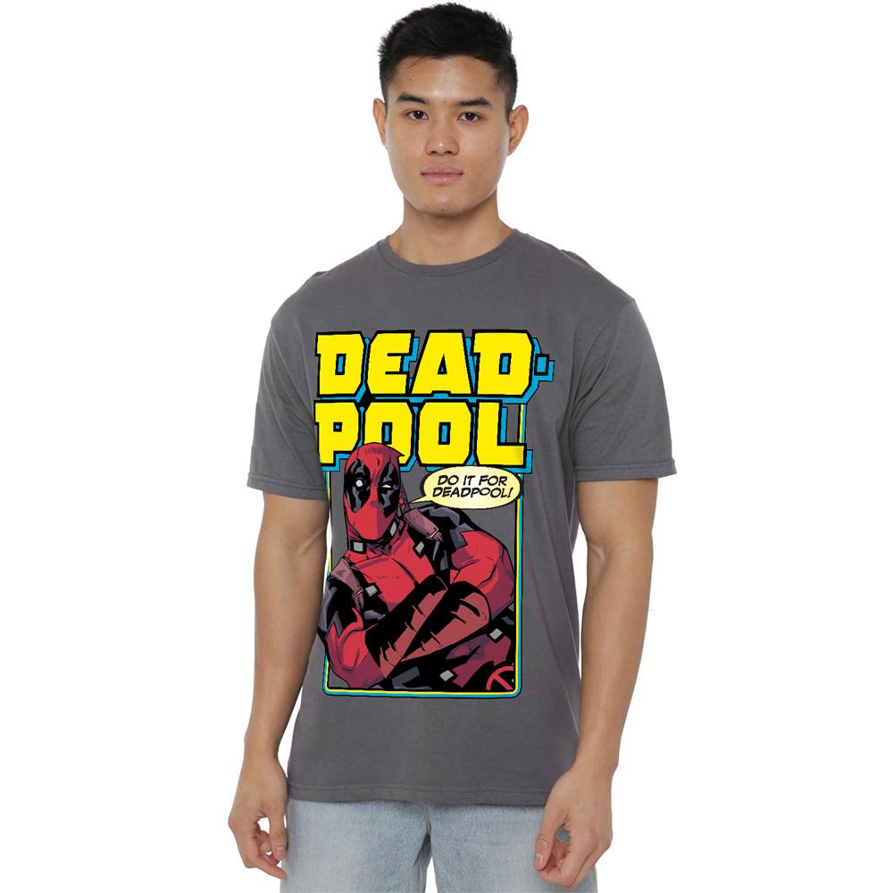 Deadpool Mens Do It For Deadpool T-Shirt