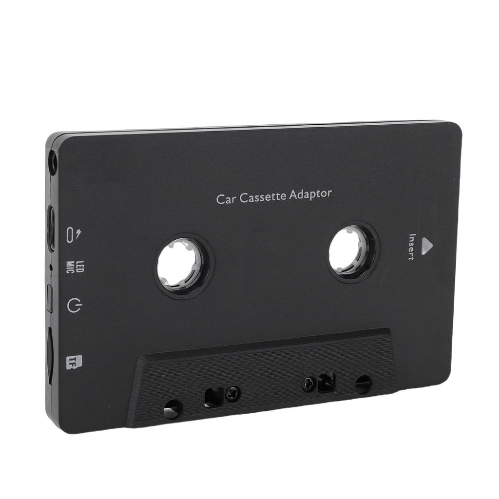 Car Wireless Cassette Receiver with Remote Control Bluetooth Tape Player to Aux Adapter Support Handsfree Call Phone