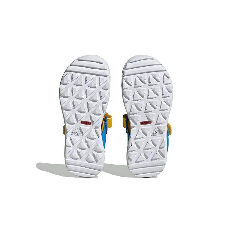 Adidas Terrex Captain Toey Sandals LEGO Bright Blue Cloud White Eqt Yellow (GS) Kids Sneakers IE4977