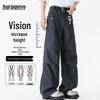 Mark Fairwhale Men's 100% Cotton Loose Straight Cargo Pants