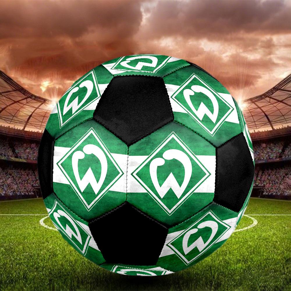 1 шт. Футбольный мяч SV Werder Bremen Размер 5 Мяч для мини-футбола Модный Цветной Игра на заднем дворе - Отличный Подарок для Фанатов Спорта HE118