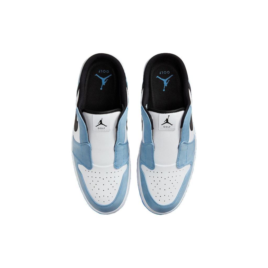 Кроссовки унисекс Air Jordan 1 Mule Golf University синие черные FJ1214-400