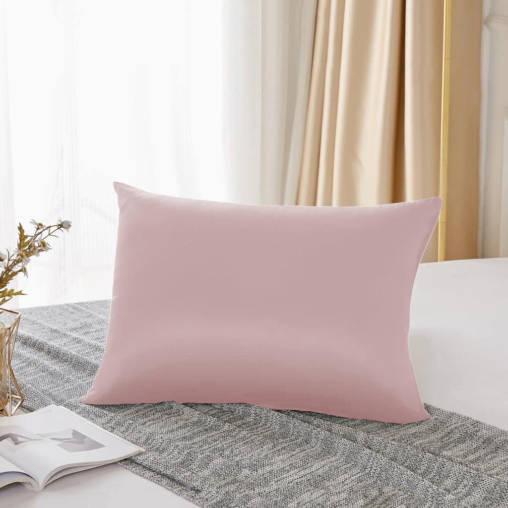 25 Momme Natural Mulberry Silk Pillowcase,Both Sided Pure Silk Pillow Cover Gifts for Women,Pure Silk Pillowcsae For Hair