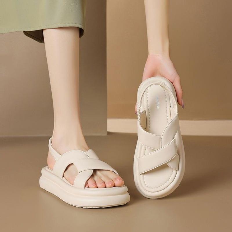 Самые продаваемые туфли Сандалии на резинке для женщин Новые спортивные и повседневные пляжные шлепанцы