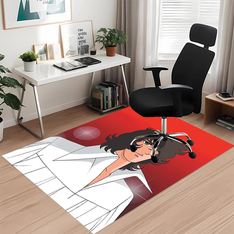 The Rose of Versailles Printed Carpet, for Office Chair Living Room Bedroom Kitchen Room Decor Gifts.