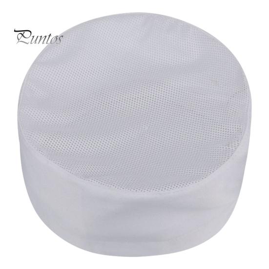 Поварской колпак унисекс для кухни, колпак для ресторана отеля, колпак повара с хорошей воздухопроницаемостью, полый сетчатый верх, рабочая кепка официанта, колпак для повара, мастерская, заводская кепка