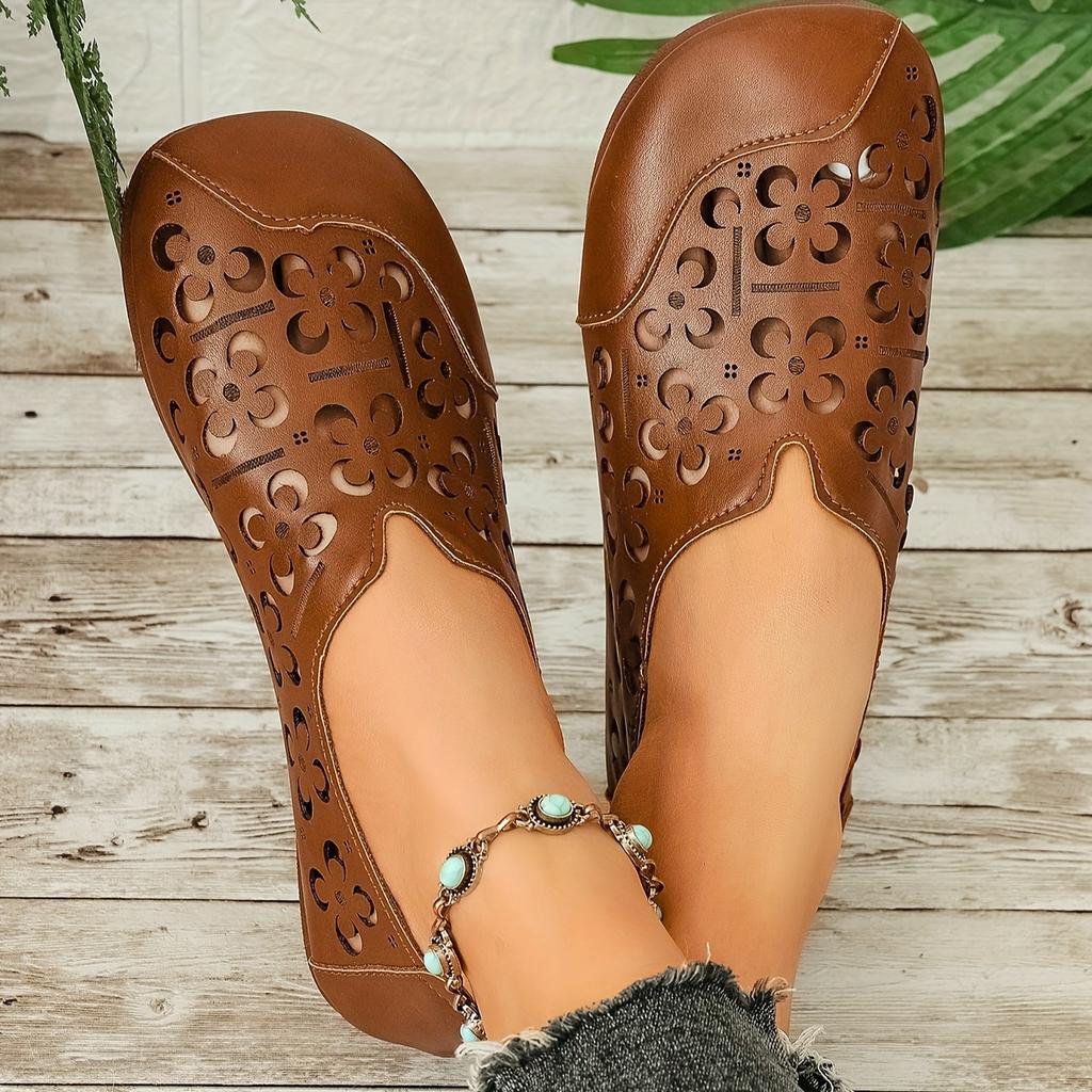 Новые балетки на плоской подошве с открытым носком, слипоны для женщин, коллекция весна 2025, большие размеры, повседневные слипоны