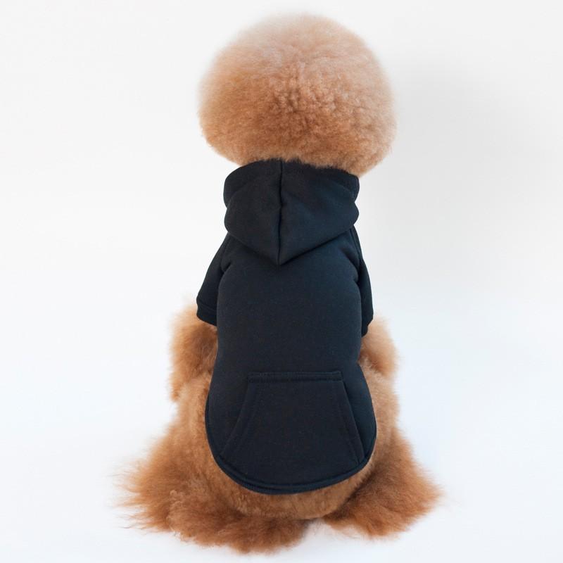 Pet Dog Hoodie Sweatshirt Teddy French Bulldog Winter Fall Casual Wear 7 Colors XS To XXL