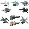 Сделай сам F14 Tomcat J-35 Stealth Су35с Многоцелевой истребитель Т90 Основной боевой танк Строительный блок военная модель игрушки для подарков