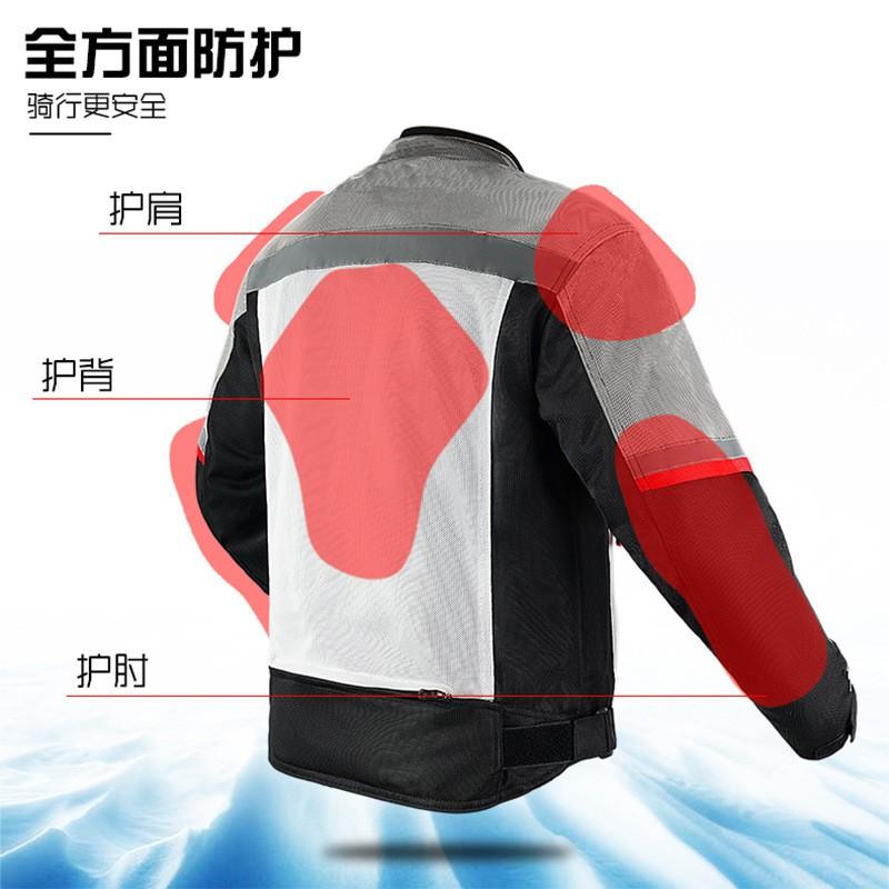 Off-Road Motorcycle Riding Suit Protective Gear Mesh Jacket Pants Set Men Women