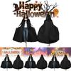 Chic And Comfortable Black Hooded Cloak For Unisex Costume And Cosplay Events