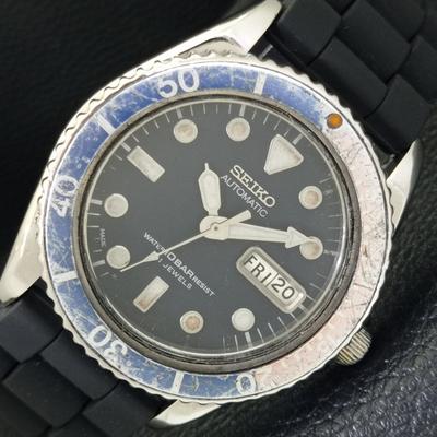 ЯПОНСКИЕ ВИНТАЖНЫЕ АВТОМАТИЧЕСКИЕ ЧАСЫ SEIKO 5 7S26A МУЖСКИЕ С ОРИГИНАЛЬНЫМ ЦИФЕРБЛАТОМ a702389-5