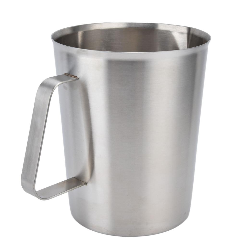 Мерная кружка из нержавеющей стали 304, устойчивая к коррозии, чашка для вспенивания молока и кофе со шкалой для дома
