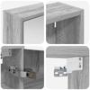 Bathroom Cabinet Set 3 pcs 126 x 16 x 62.5 cm Particleboard