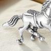 Yousheng Брошь-булавка Два коня Женская Мужская Сплав Эмаль Лошадь Нагрудная булавка Животное Свитер Платье Костюм Одежда Аксессуары Ювелирные изделия Подарок