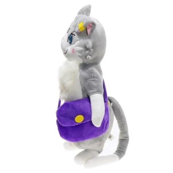 Плюшевая игрушка Hushan ReZero Pack 25 52 см Неофициальная кукла-дух в форме кошки Подушка для объятий с Эмилией Милая Забавная Игрушка Хэллоуин Рождество Подарок на День Рождения Аниме