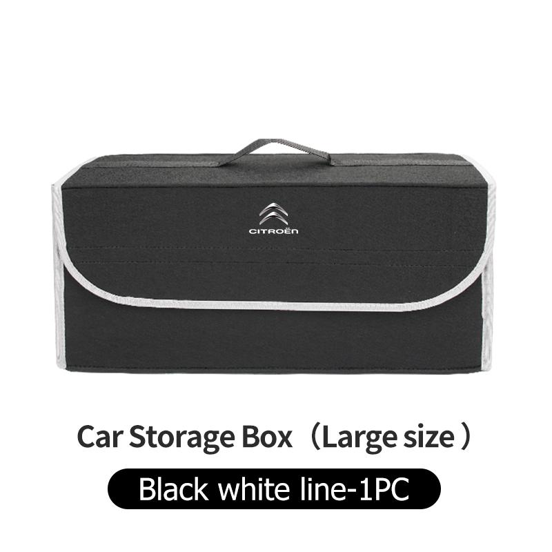 Felt Car Trunk Storage Box Folding Travel Organizer Tool Case For Citroen Jumper Celysee Cactus Picasso Aircross Saxo Grand