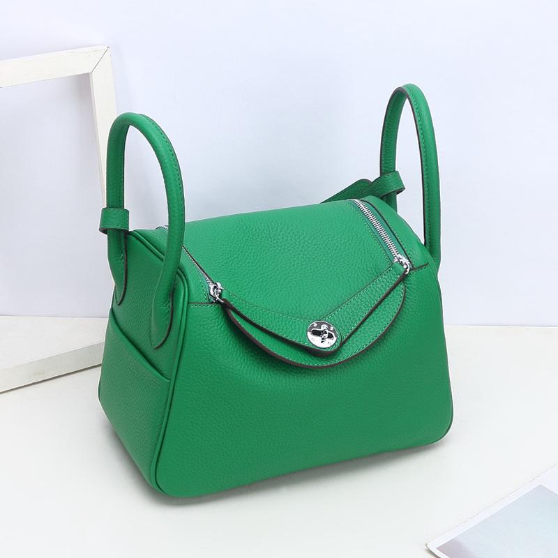 Новая женская сумка из натуральной кожи, мягкая кожа, большая сумка-подушка, сумка на одно плечо, модная докторская аптечка, сумка