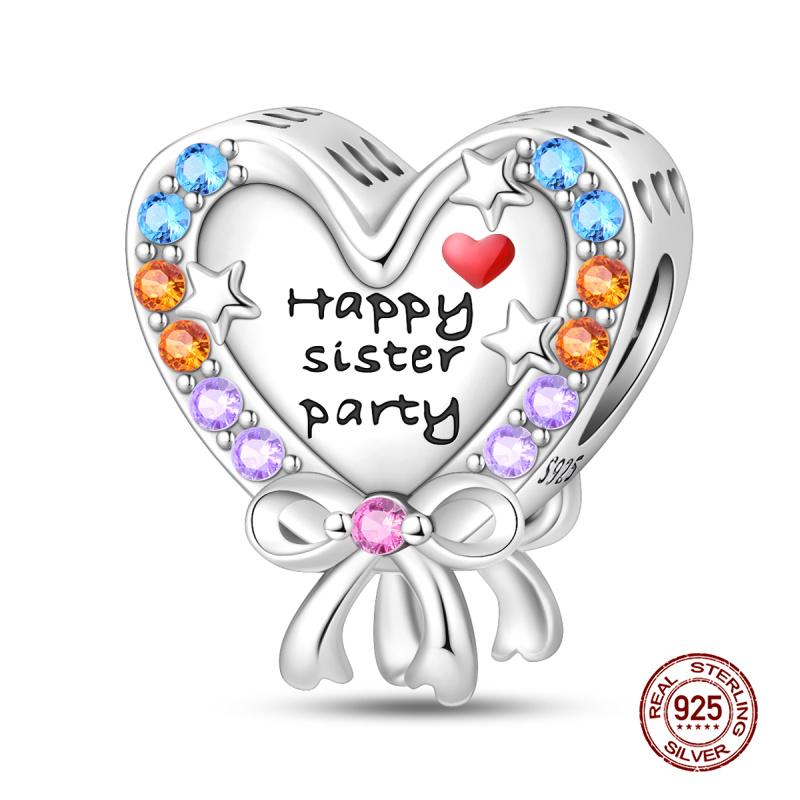 Charms Copper Fit Charms 3Mm Original Bracelet Womens Sunflower Bead Under The Moon Pendant Diy Fine Jewelry Gift New In