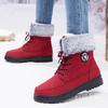 Snow Boots Women's High-top Cotton Boots Cold-proof and Warm Boots Women's Velvet Thickened Cotton Shoes Soft-soled Versatile Boots
