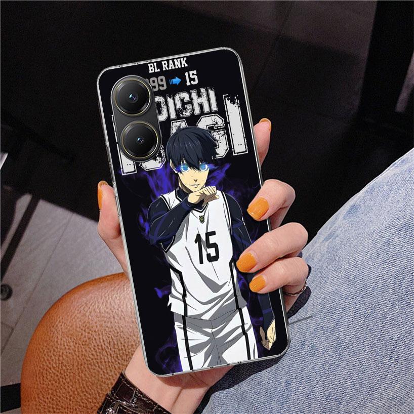 Blue Lock Isagi Yoichi Phone Case For Xiaomi Poco X7 X6 X5 Pro F7 Ultra Redmi 15C 15 13C 13 12C 12 10 10A 10C 9 9A 9C 9T Cover P